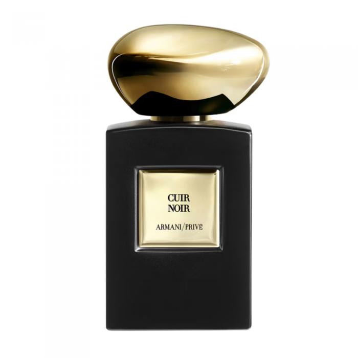 Giorgio Armani Prive Cuir Noir
